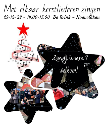 kerstliederen zingen
