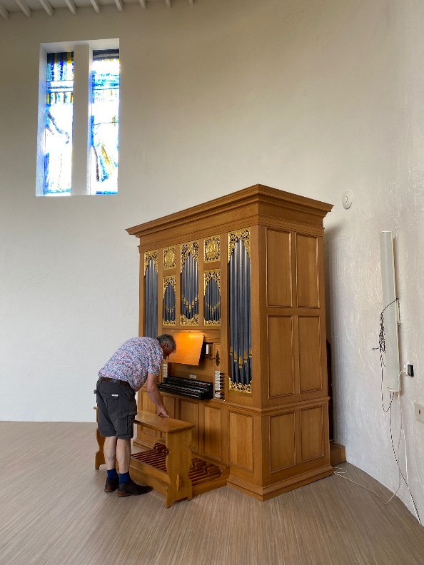 kerkzaalvloer orgel