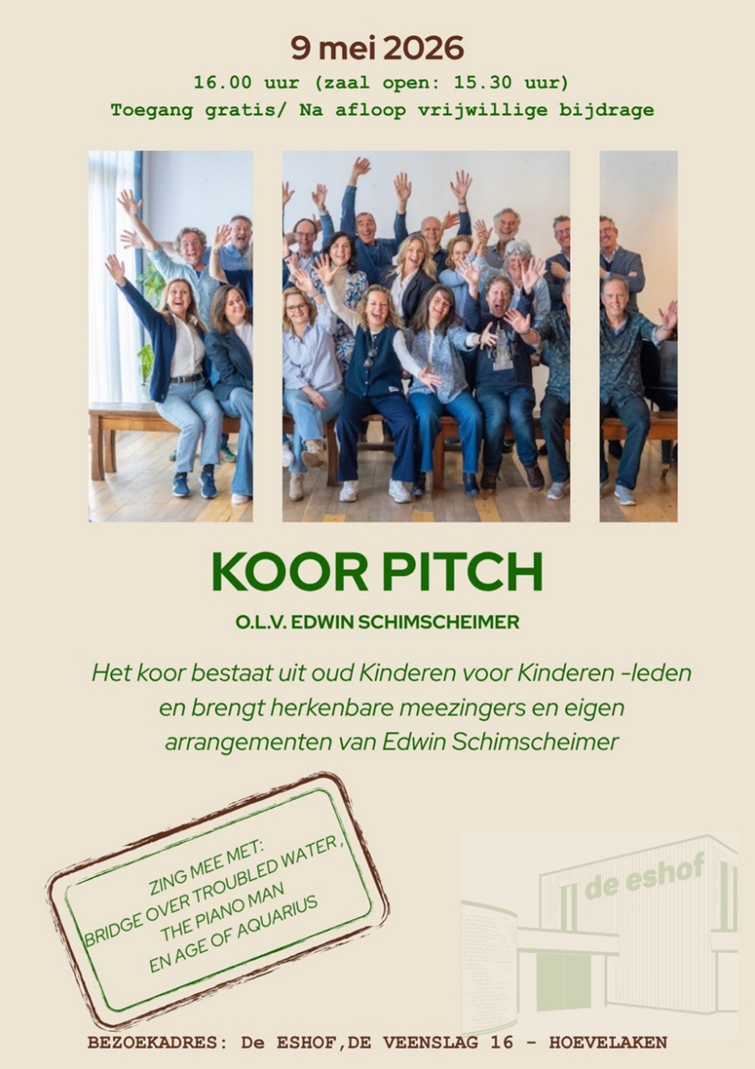 Koor Pitch Poster