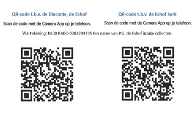 QR collecten