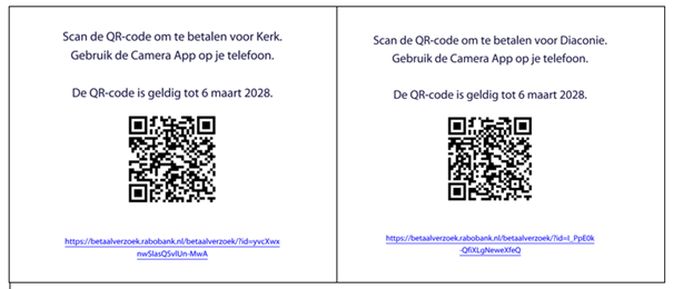QR collecten