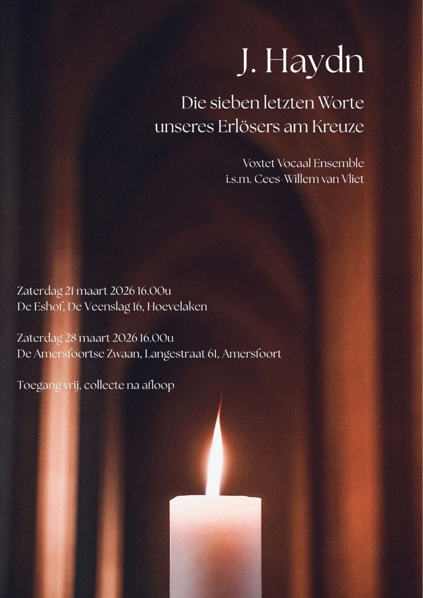 Voxted poster Die sieben letzten Worte